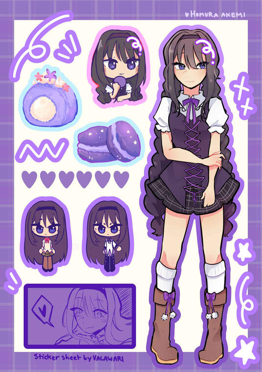 Madoka Magica Dessert Date - Homura Akemi