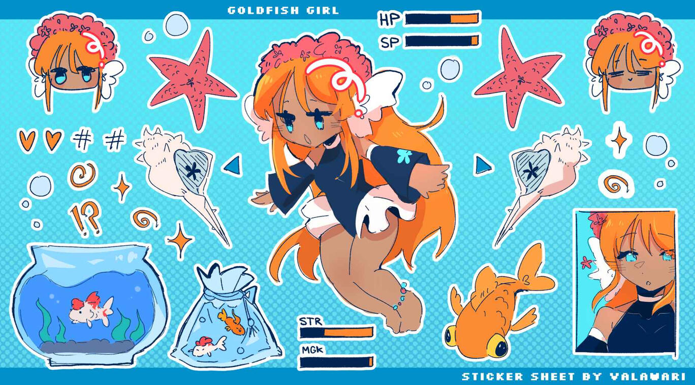 RPG Sea Girls - Goldfish Girl