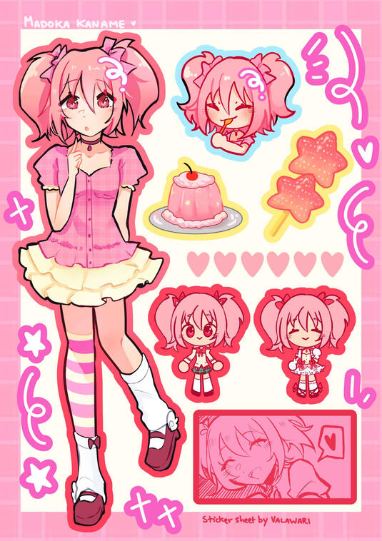 Madoka Magica Dessert Date - Madoka Kaname
