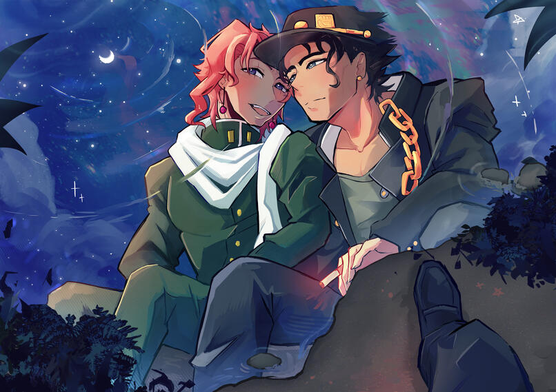 Kakyoin + Jotaro
