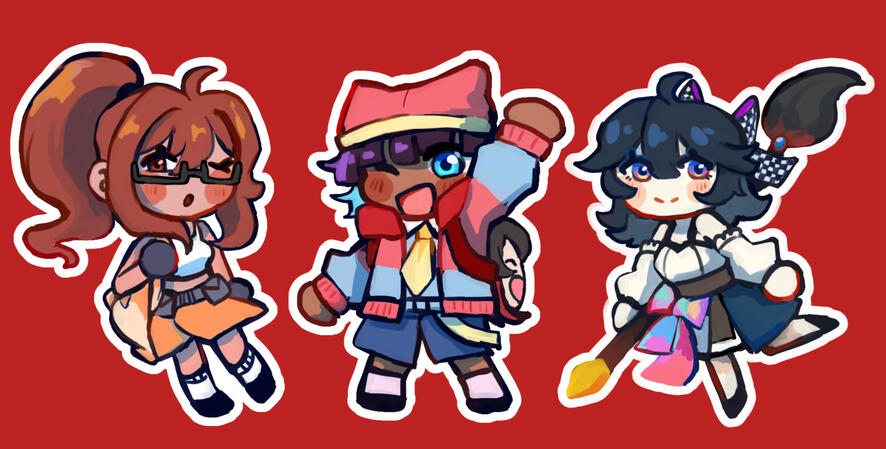 GMAS Stamp Rally Stickers